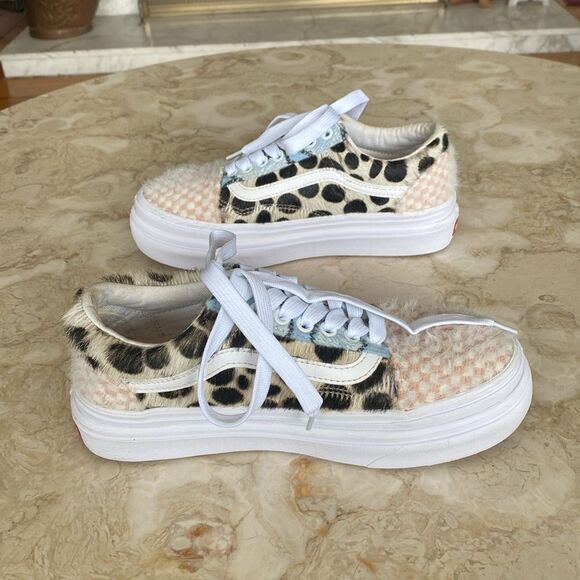 VANS Mixed Cozy Super ComfyCush Old Skool Skate Shoes Sneakers - Picture 5 of 14